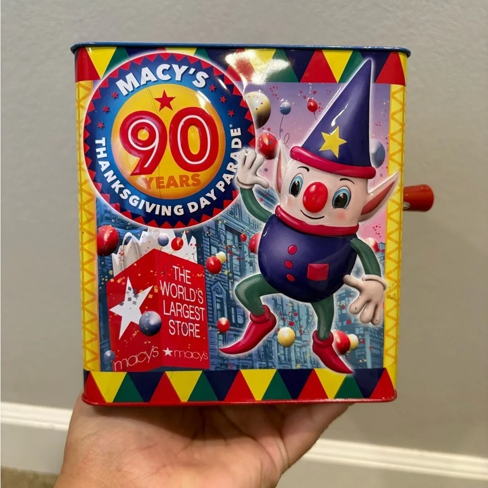 Macy's 90th Thanksgiving Day Parade Jack-in-the-Box toy By Schylling 2016 Works!